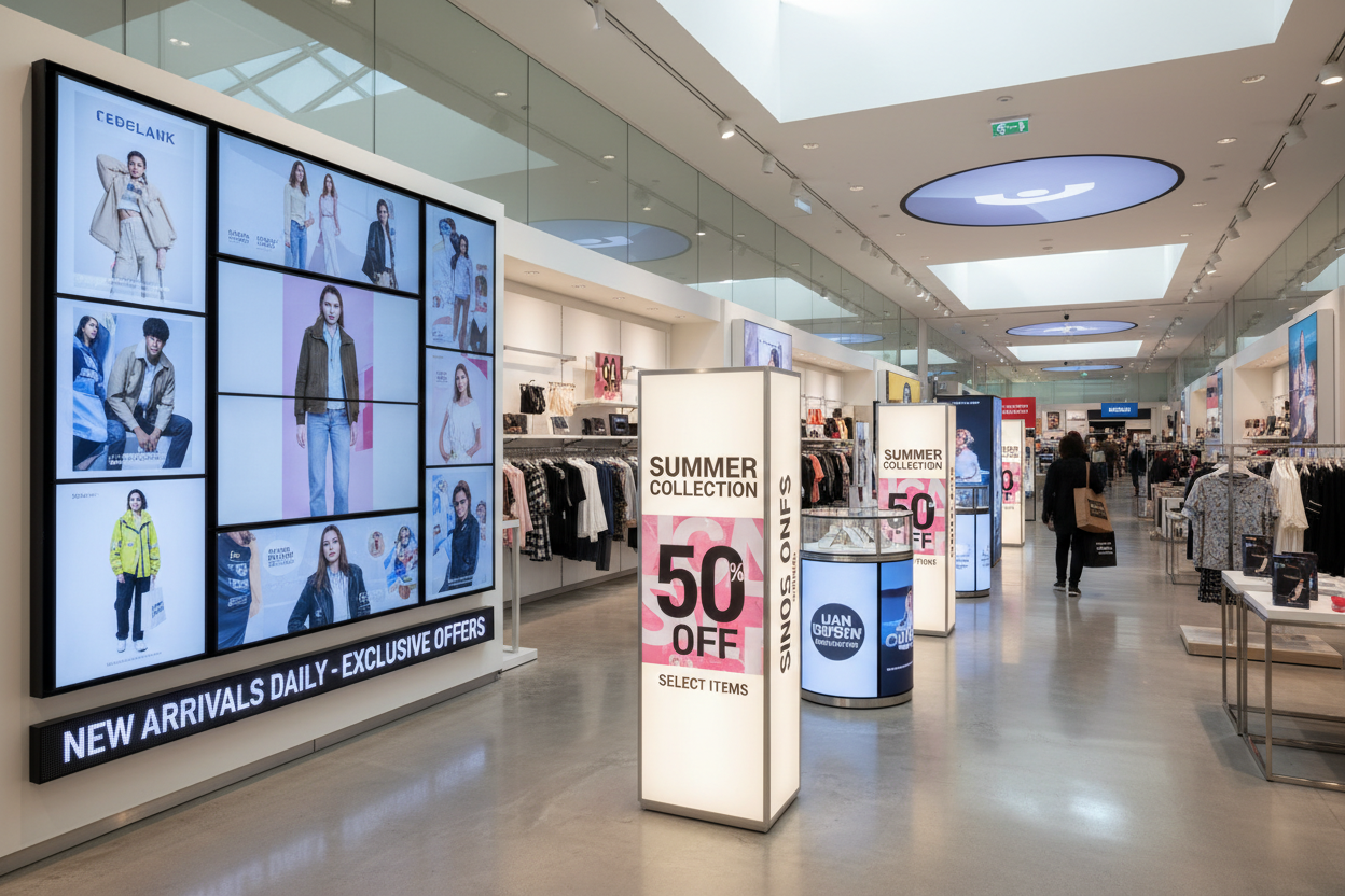 retail space advertising